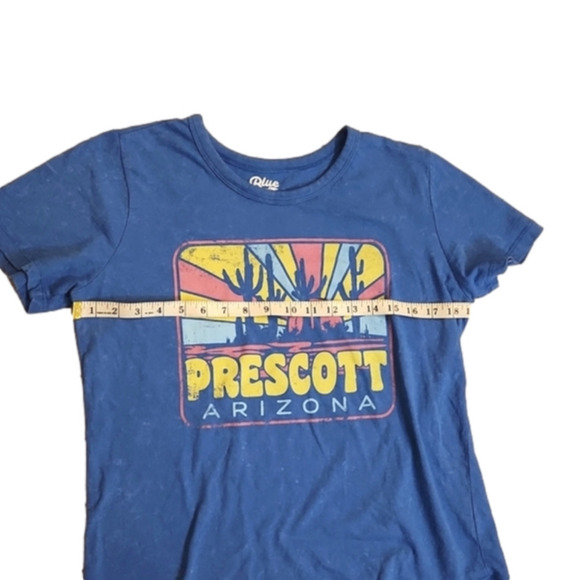 𝅺Womens Prescott Arizona blue graphic tee by Blue 84 Size Large - Picture 12 of 13